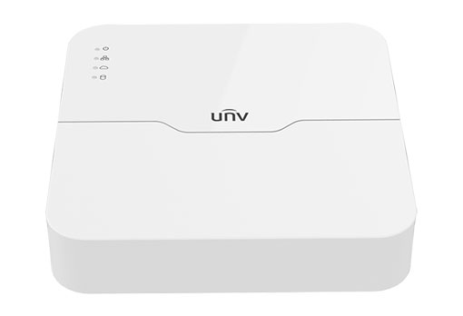 دستگاه NVR چهار کانال POE یو نی ویو مدل UNV NVR301-04LS2-P4